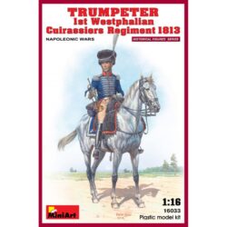 MI16033 Miniart Trumpeter 1st Westphalian Cuirassiers Regiment 1813 1:16