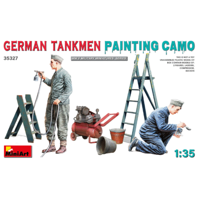 MI35327 Miniart German Tankmen Painting Camo 1:35