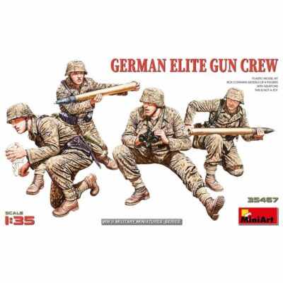 MI35467 Miniart German Elite Gun Crew 1:35