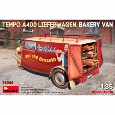 MI38066 Miniart Tempo A400 Lieferwagen Bakery Van 1:35