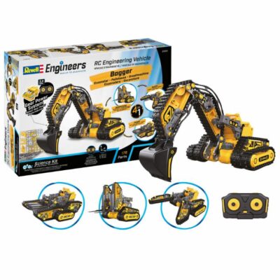 R21304 Revell Engineers RC Engineering Vehicle 4 in 1