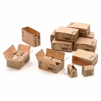 T12689 Tamiya US 10-in-1 Ration Catons (WWII) 1:35 - Image 2