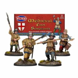 VXM006 Victrix Medieval Warriors Medieval Foot Sergeants 28mm
