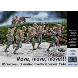 MA35130 Masterbox US Soldiers Operation Overlord Period 1944 1:35