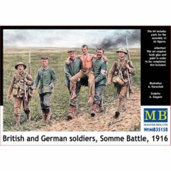 MA35158 Masterbox British and German Soldiers Somme Battle 1916 1:35