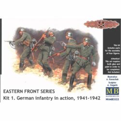 MA3522 Masterbox Eastern Front Series Kit 1 German Infantry in Action 1941-1942 1:35