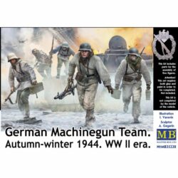 MA35220 Masterbox German Machine Gun Team Autumn-Winter 1944 WWII Era 1:35