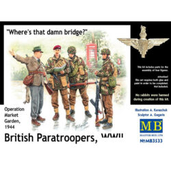 MA3533 Masterbox Operation Market Garden 1944 British Paratroopers 1:35