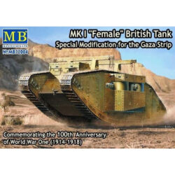 MA72004 Masterbox MkI Female British Tank Special Modification for the Gaza Strip 1:72