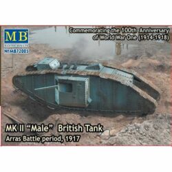 MA72005 Masterbox Arras Battle Period 1917 MkII Male British Tank 1:72