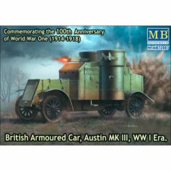 MA72007 Masterbox British Armoured Car Austin MkIII WWI Era 1:72