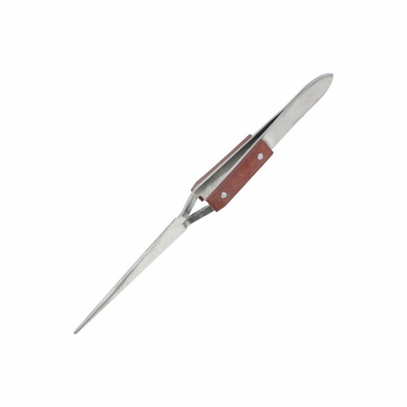 PTW1127 Modelcraft Reverse Action Tweezers Straight Tip Fibre Grip (160mm)