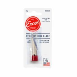 EL20002 Excel Straight Edge Blade #2 (5pcs) for K2 Knife