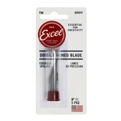 EL20011 Excel Double Honed Blade #11 (5pcs) for K1 Knife