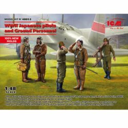 ICM48053 ICM WWII Japanese Pilots and Ground Personnel 1:48