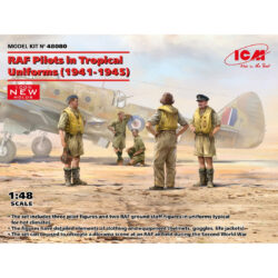 ICM48080 ICM RAF Pilots in Tropical Uniforms (1941-1945) 1:48
