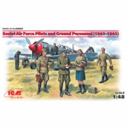 ICM48084 ICM Soviet Air Force Pilots and Ground Personnel (1943-1945) 1:48