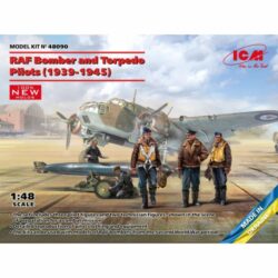 ICM48090 ICM RAF Bomber and Torpedo Pilots (1939-1945) 1:48