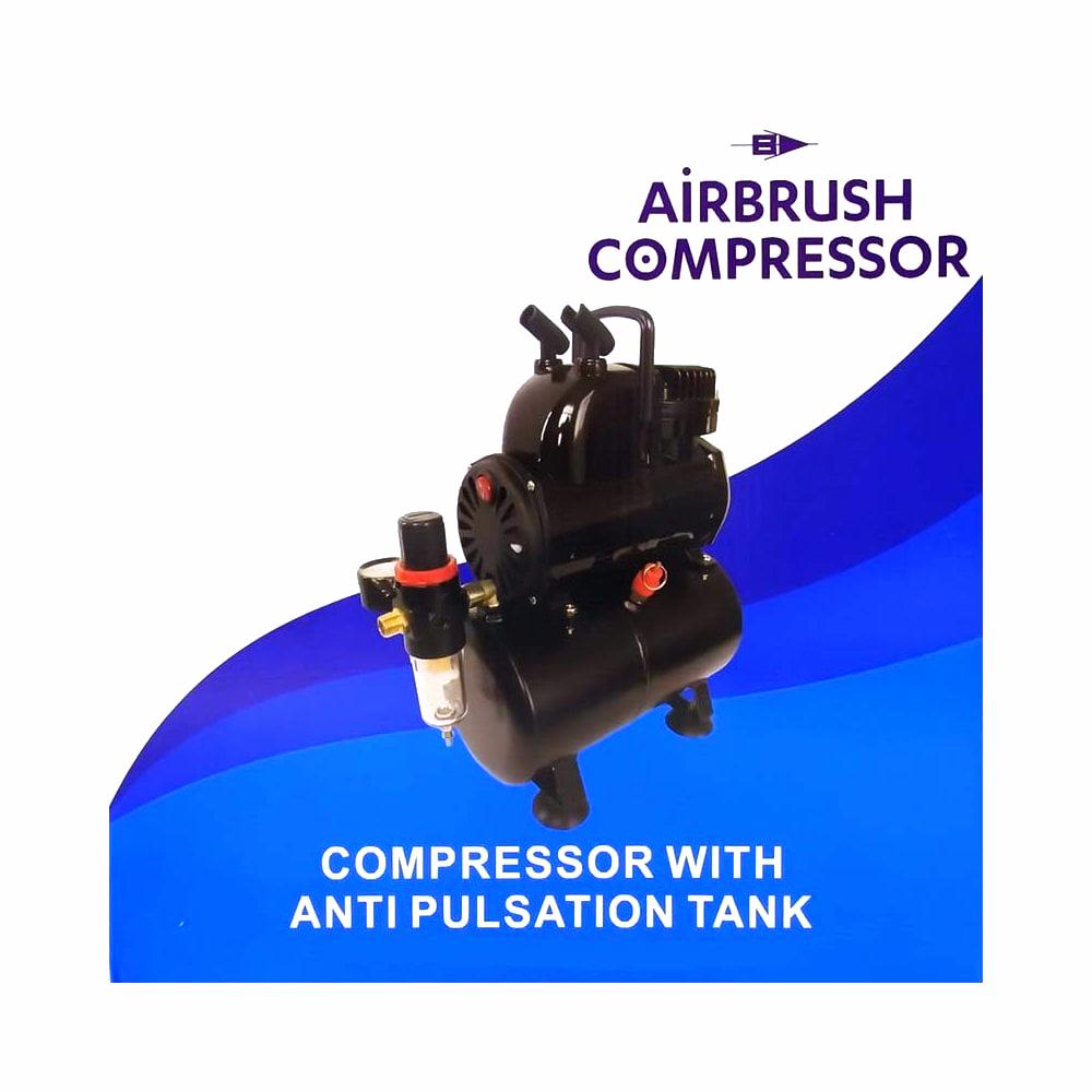 BA1100 Badger Airbrush Compressor with 3 Litre Air Tank