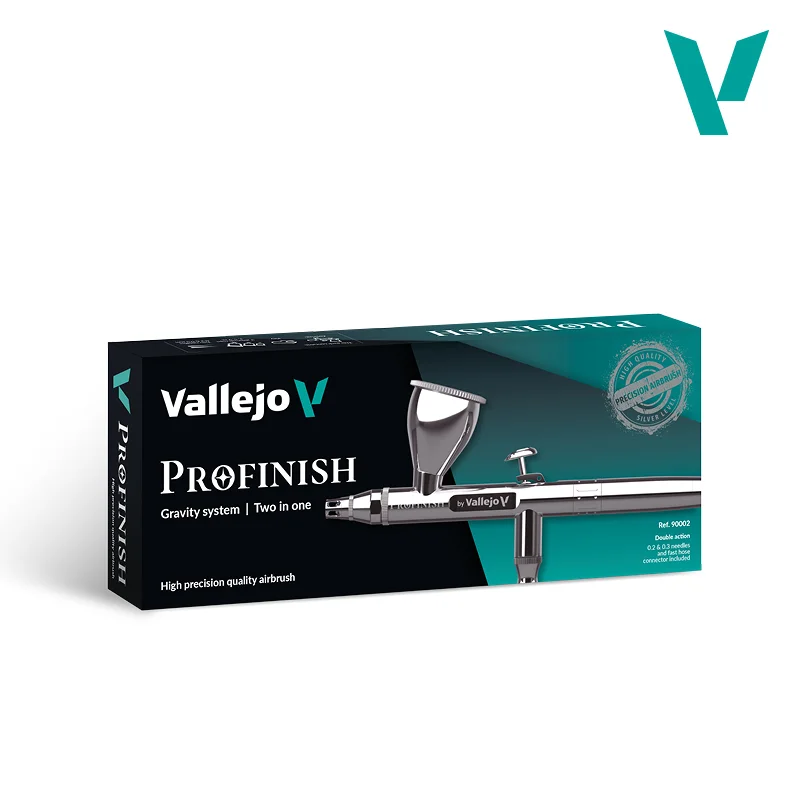 V90002 Vallejo Profinish Airbrush Gravity System Two in one