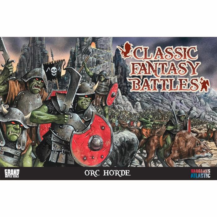 WAACFB01 Wargames Atlantic Classic Fantasy Battles Orc Horde 10mm