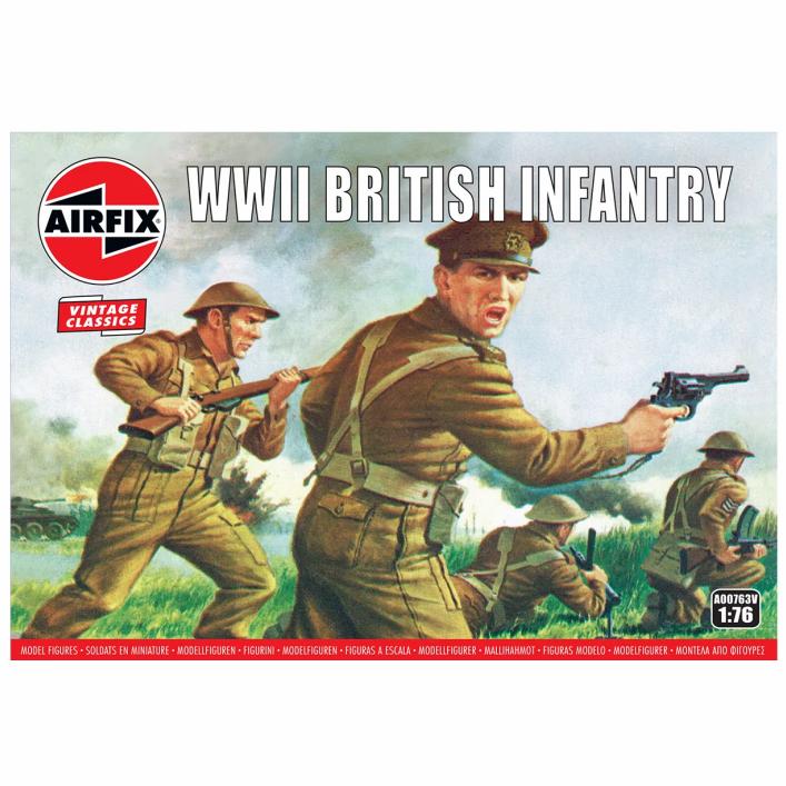 A00763V Airfix WWII British Infantry 1:76