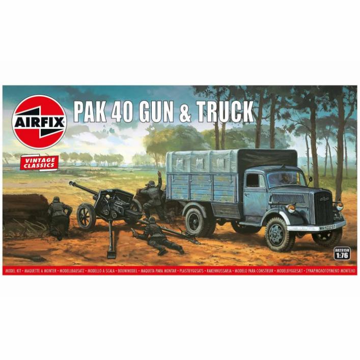 A02315V Airfix Pak 40 Gun & Truck 1:76