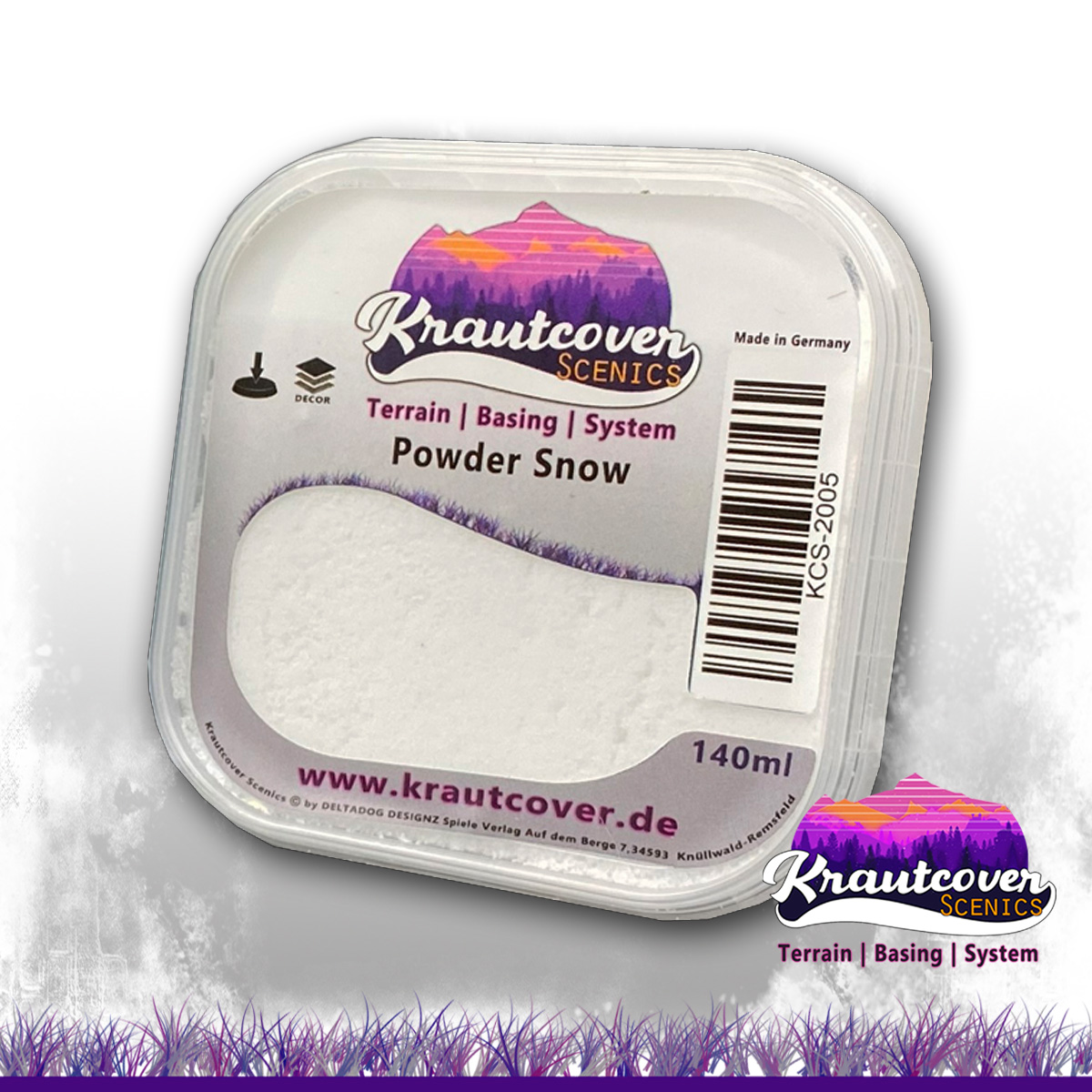 KCS2005 Krautcover Powder Snow 140ml - Image 2