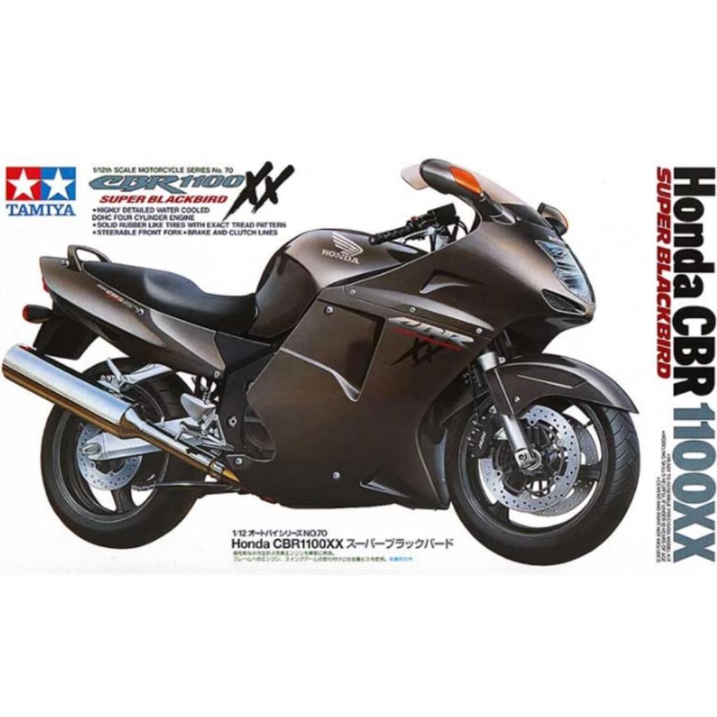 T14070 Tamiya Honda CBR 1100XX Super Blackbird 1:12