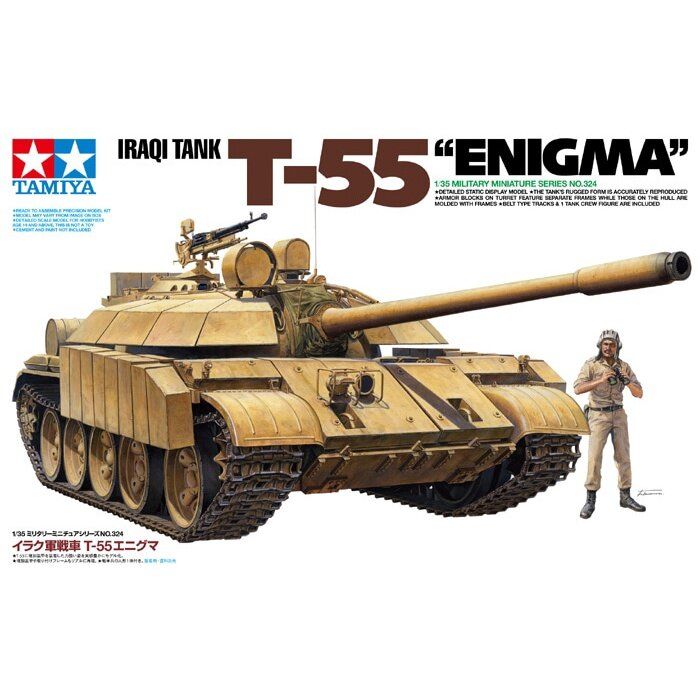 T35324 Tamiya Iraqi Tank T-55 Enigma 1:35