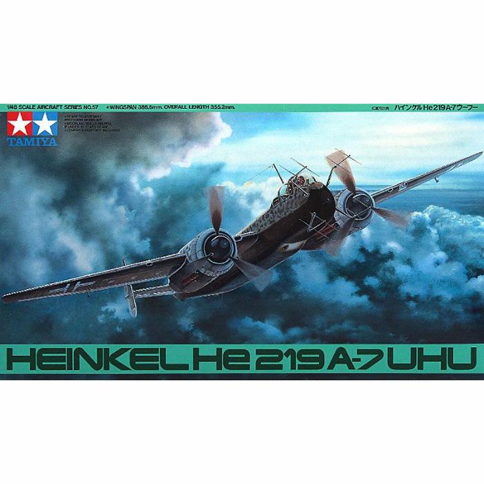 T61057 Tamiya Heinkel He 219 A-7 UHU 1:48