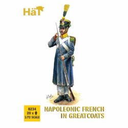 H8234 Hat Napoleonic French in Greatcoats 1:72
