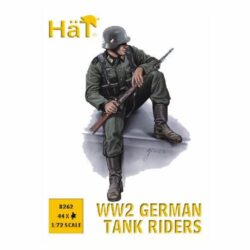 H8262 Hat WW2 German Tank Riders 1:72
