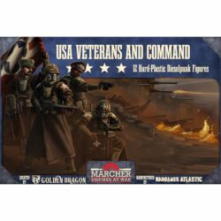 MUSA002P Wargames Atlantic USA Veterans and Command 28mm