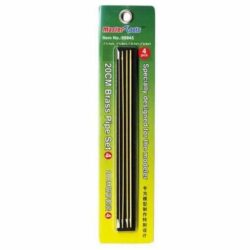 TM09945 Master Tools 20cm Brass Pipe Set 4 (4pc)