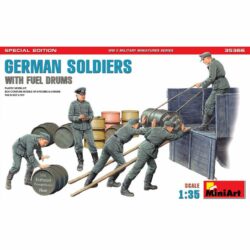 MI35366 Miniart German Soldiers with Fuel Drums 1:35