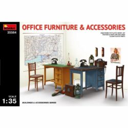 MI35564 Miniart Office Furniture & Accessories 1:35
