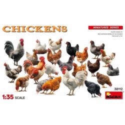 MI38112 Miniart Chickens 1:35