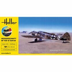 HE56231 Heller Messerschmitt Bf108B Taifun Starter Set 1:72