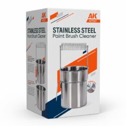 AK9569 AK Interactive Stainless Steel Paint Brush Cleaner