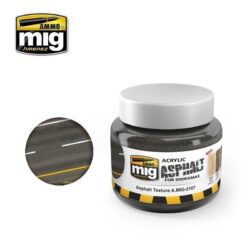 MIG2107 Ammo Mig Acrylic Asphalt Testure 250ml
